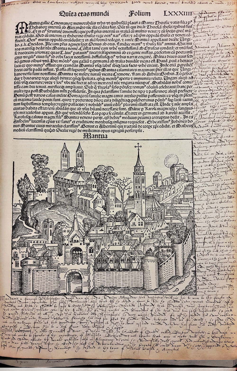 The Nuremberg Chronicles Making glossaries